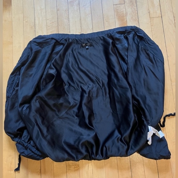 Zara TRF Satin Bomber Jacket - Picture 5 of 9